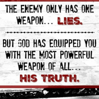 enemy His truth